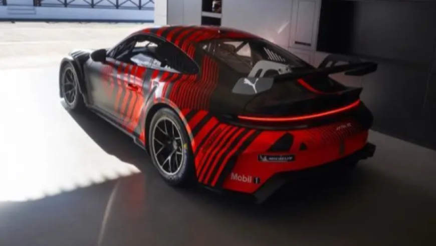 保时捷911 GT4 R全球首发，搭载4.0升六缸水平对置发动机