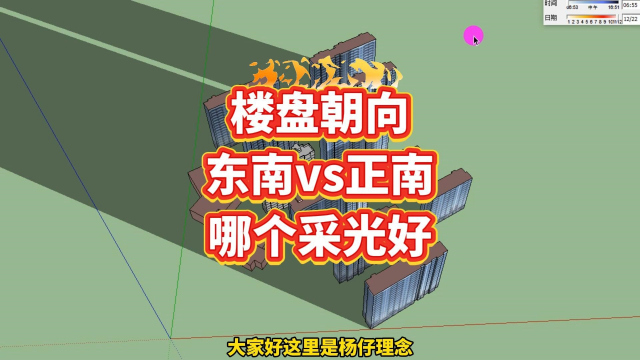 楼盘朝向东南采光好，还是朝向正南采光好？其实没有固定的答案_腾讯新闻