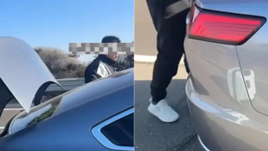司机在高速上将19岁女孩拽下车？警方通报