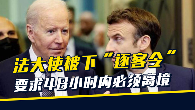 法国被下逐客令，48小时内离境，一场乌龙过后，美国成最大赢家？_腾讯新闻