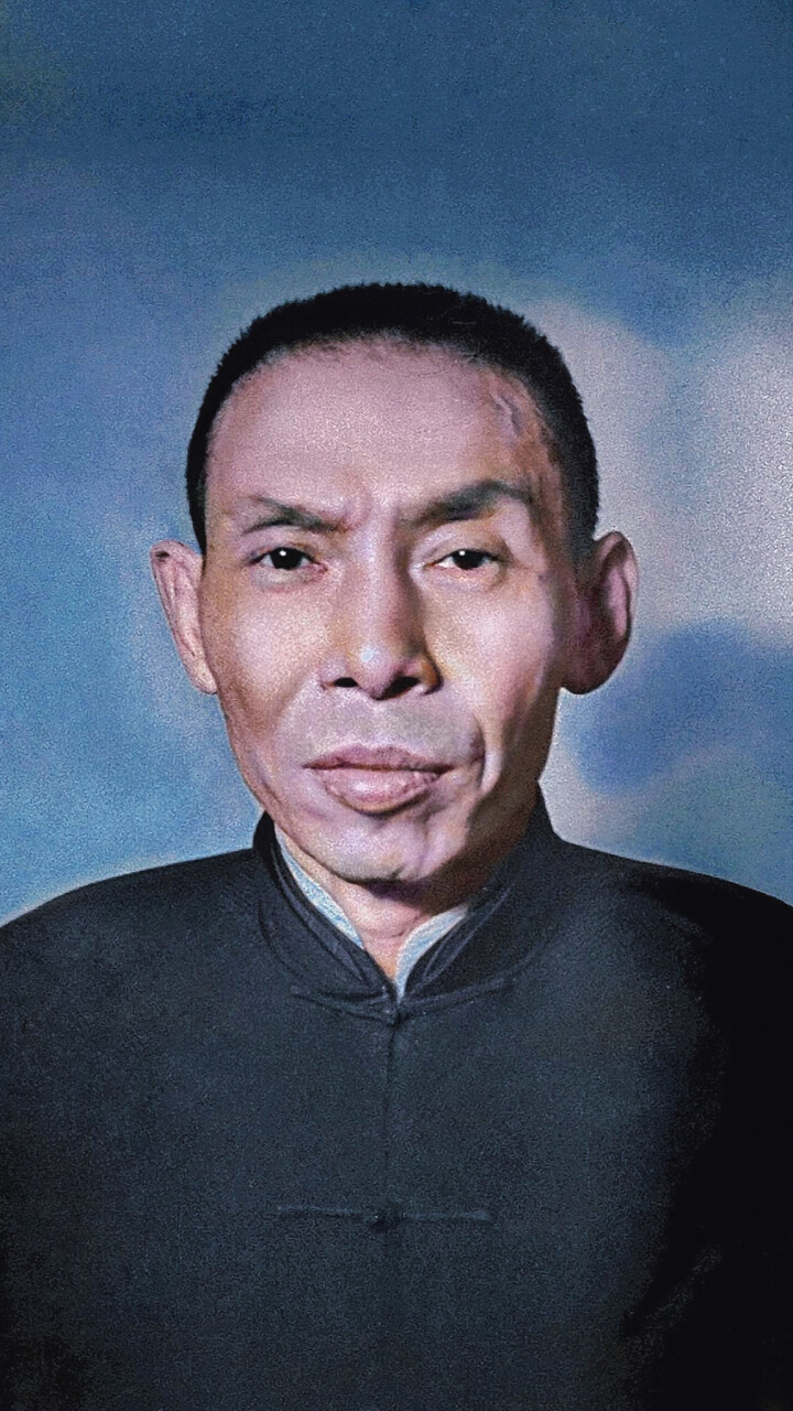 招风耳显眼：“青帮”大佬杜月笙60岁时的肖像照_腾讯新闻