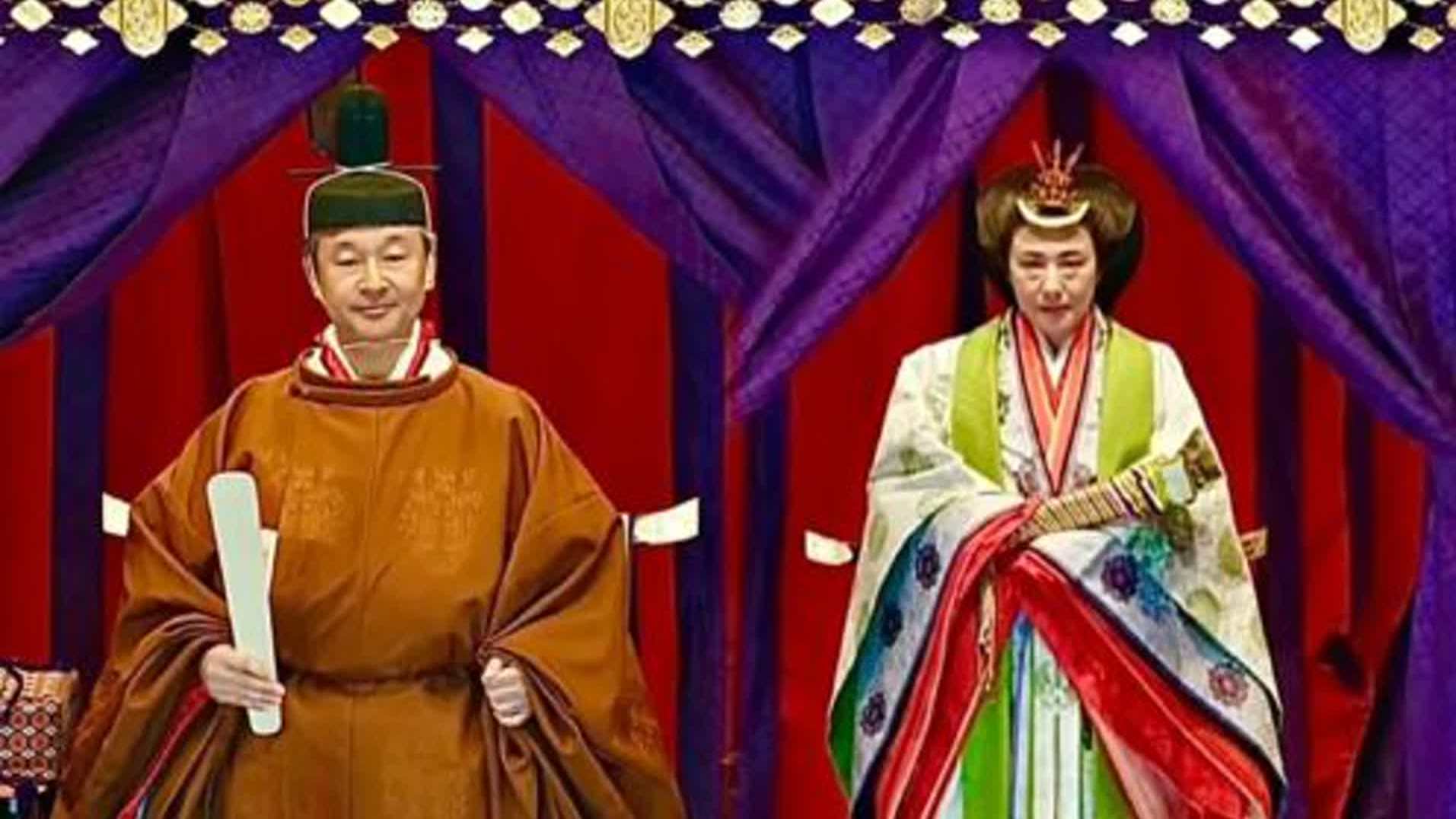 2019年，日本天皇登基典礼仪式_腾讯新闻