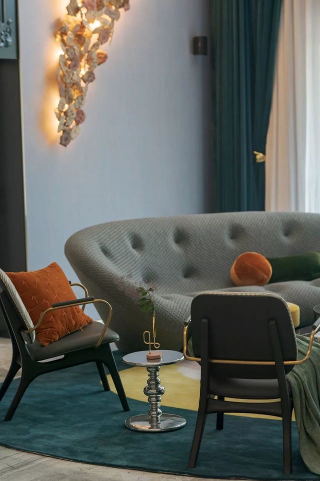 300㎡复式,摩登而高贵的artdeco风,超个性!