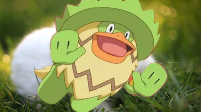 神奇宝贝:给自己戴上原谅帽的精灵,强行给自己头发染色