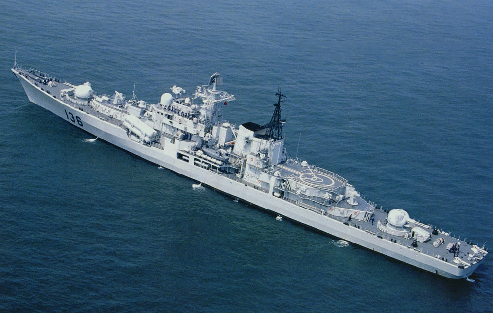 从2015年下半年开始改装，现代级136杭州舰终于重新归队了