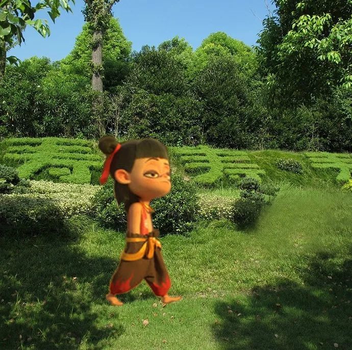 打开《山河社稷图》,哪吒带你游如城