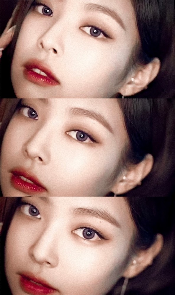 blackpinkjennie高清壁纸一抹红唇眼神太迷人