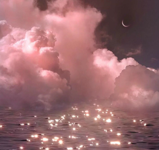 Ins 少女心 天空背景图 那些爱笑的人才是心事最多的人