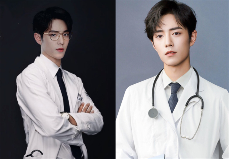 肖战为啥一直都是古装造型?看到医生服后,粉丝:在哪里挂号?