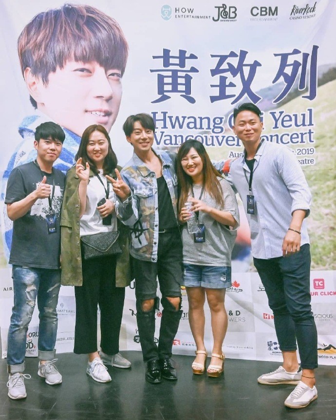 温哥华演唱会工作人员眼中的黄致列 实物强者 人品甲
