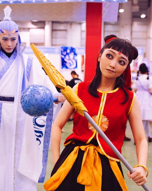 敖丙,哪吒cos:翩翩美少年遇上顽皮小魔童,这组cp你喜欢吗