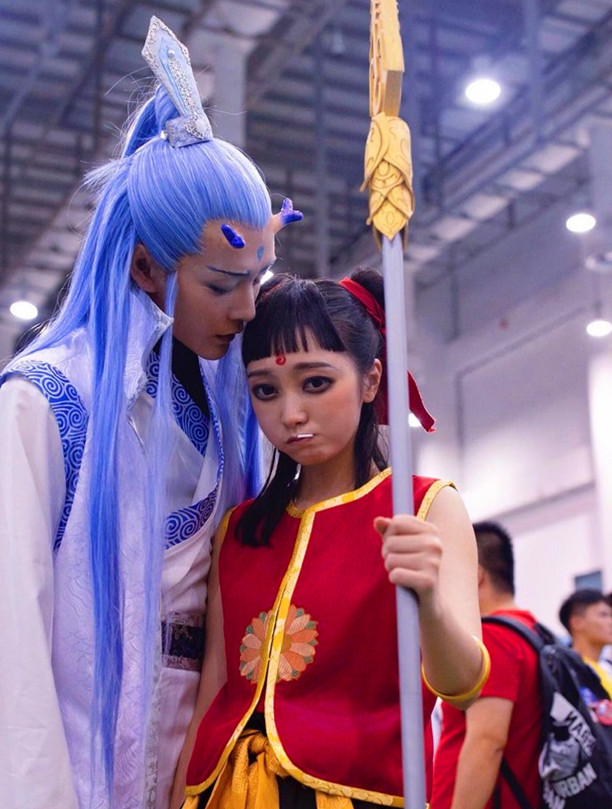 敖丙,哪吒cos:翩翩美少年遇上顽皮小魔童,这组cp你喜欢吗