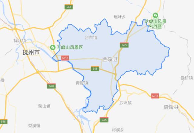 江西省一个县,人口超30万,建县历史超1000年|金溪县|抚州|江西|临川县