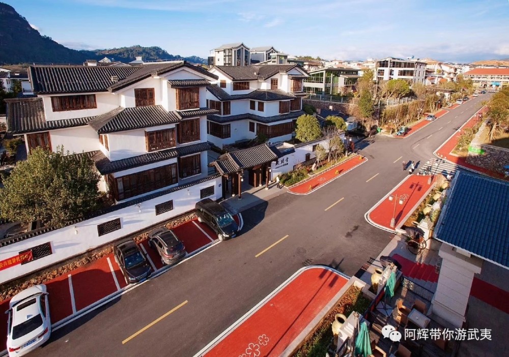 武夷山度假区道路居然是用武夷山景点命名的不过有特色