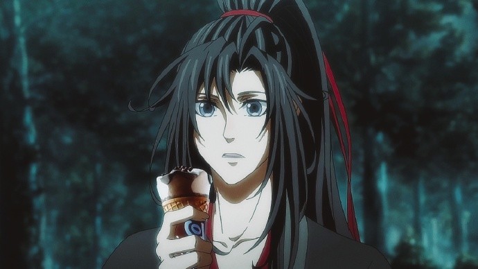 精选二次元动漫壁纸:魔道祖师,黑发美少年魏无羡