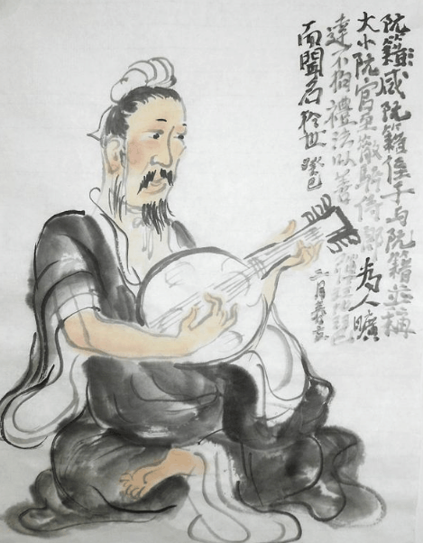 与猪共饮的古人