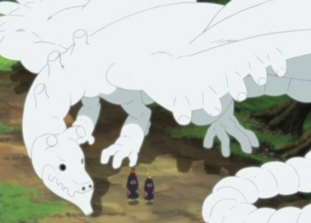 躲过自来也的文太,避开迪达拉的龙,却被雏田的"通灵坐骑"圈粉