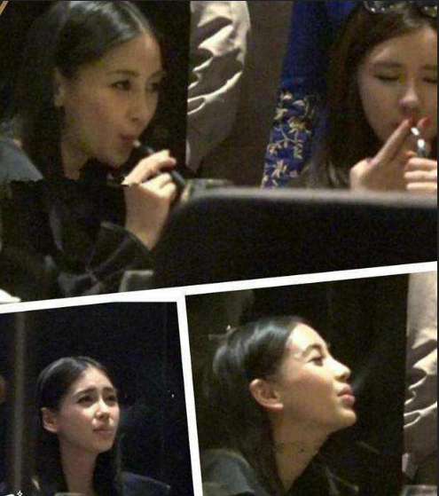 baby抽烟被偷拍,一个动作暴露身份,网友:没有几年做不出来