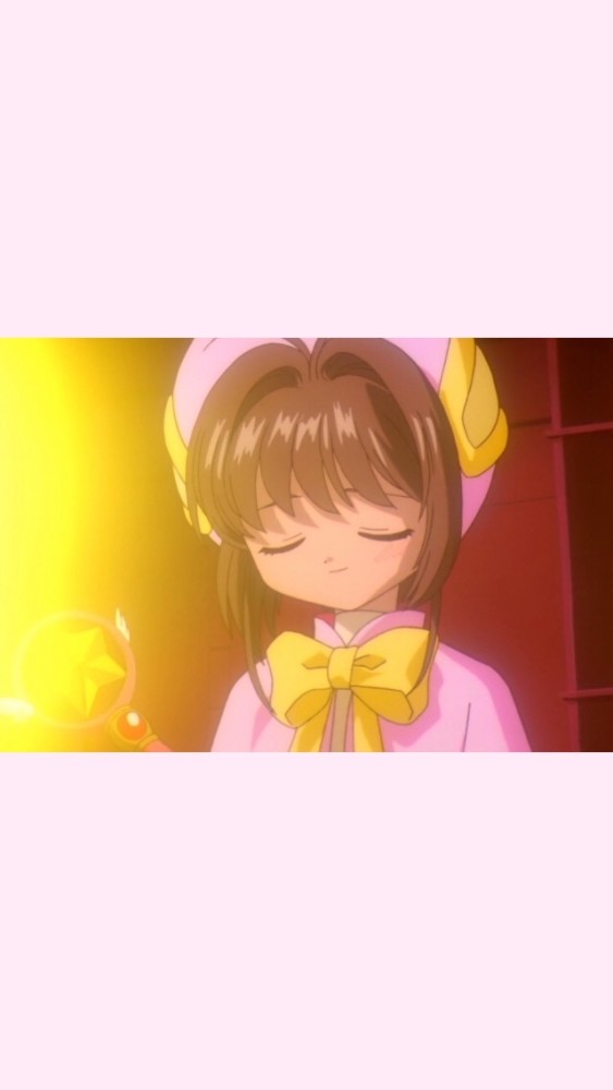 分享一组魔卡少女樱壁纸粉色系