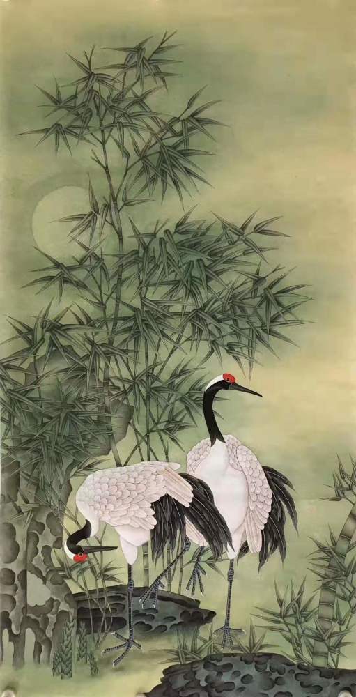 许国华四尺工笔画欣赏