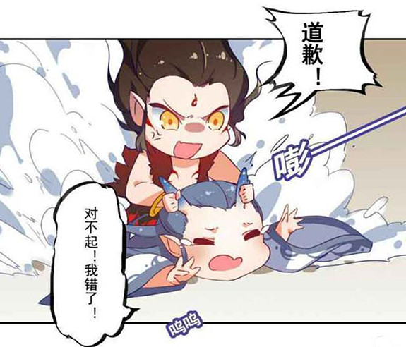 藕饼小剧场哪吒惨遭敖丙嘲笑愤怒变身上演骑龙大战