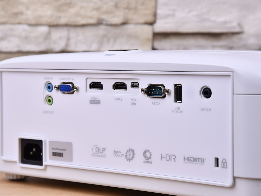 高颜值家庭影院 优派4k家用投影机图赏