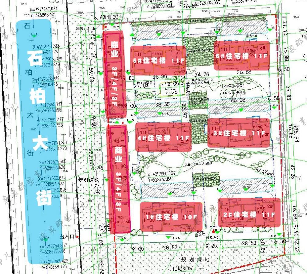 鹿泉区二街村回迁楼项目规划公示