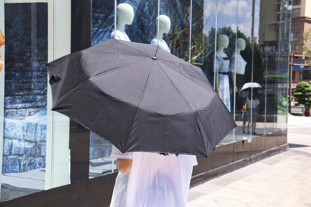 雨中与众不同的优雅,纳米美收伞使用体验