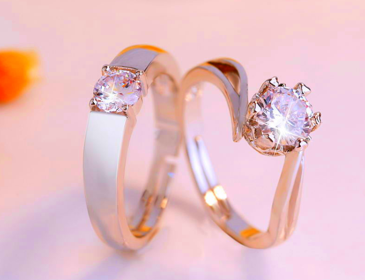 选一款情侣对戒,在与男票官宣时戴,测你最近的桃花运如何?