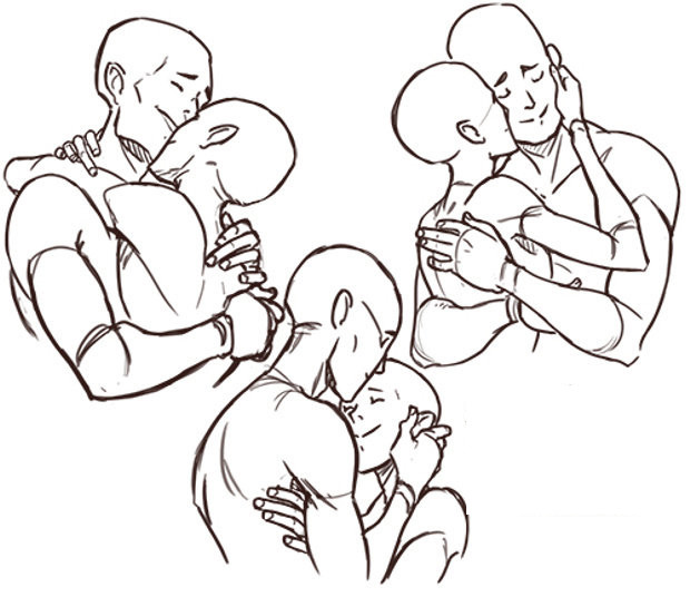 情侣之间的高甜动作参考,单身狗看看就行