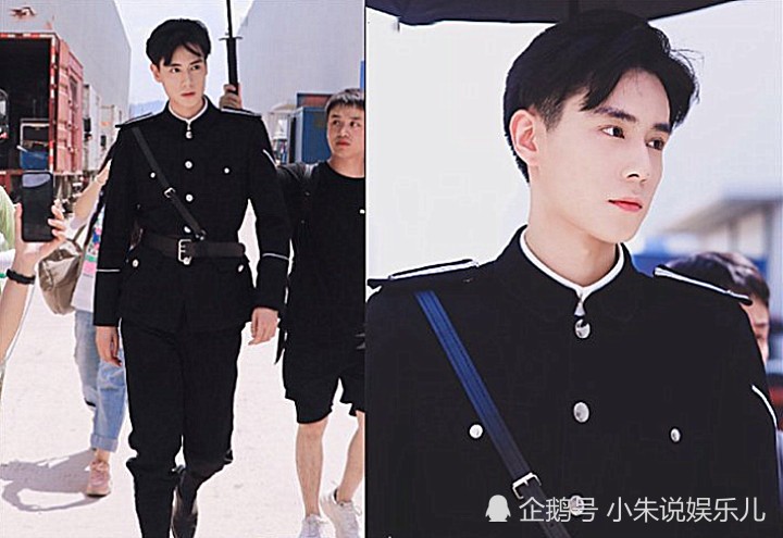 都说胡一天太高穿不了"军装",看到他的定妆照,网友:自闭了!