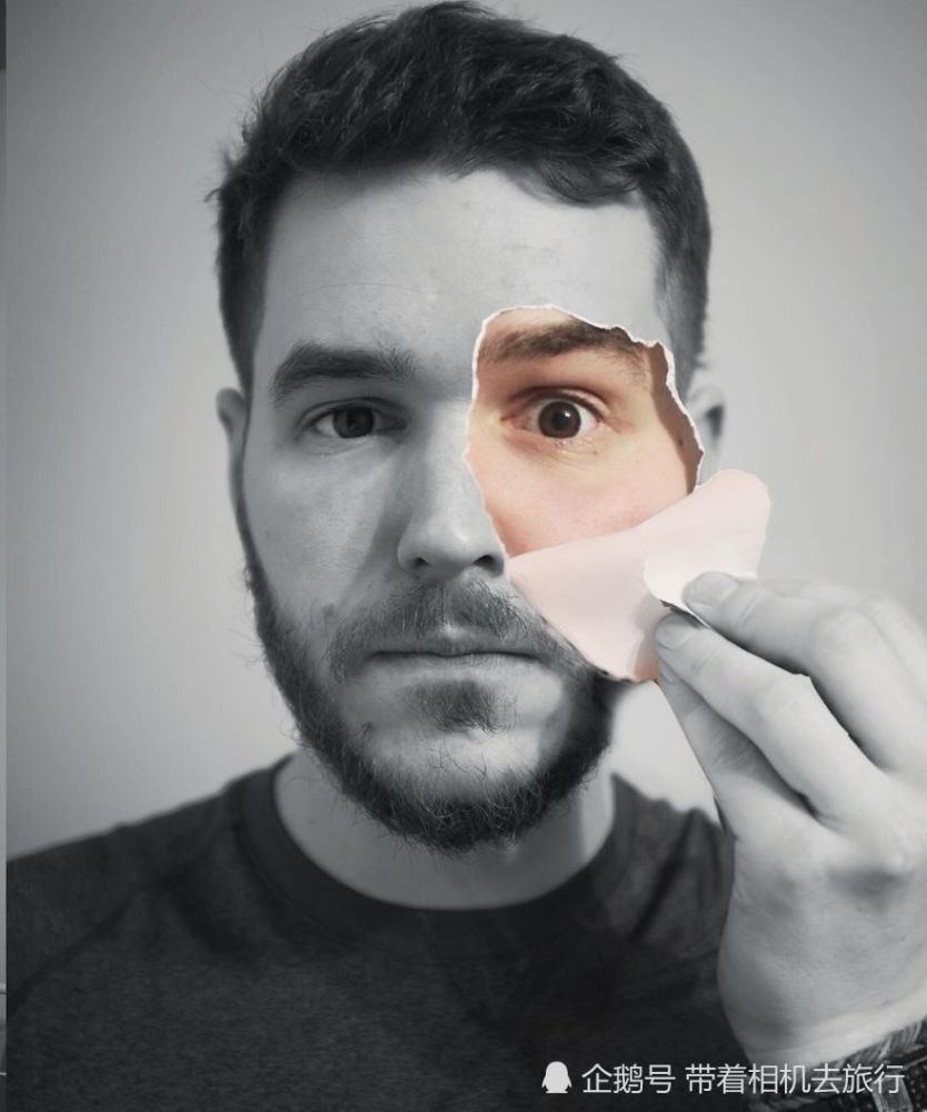 充满脑洞创意看看ps达人是如何自拍的