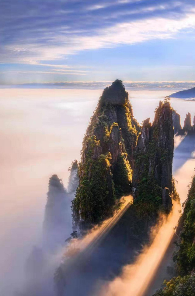 "中国南脊·湘粤莽山"莽山·五指峰景区即将开园