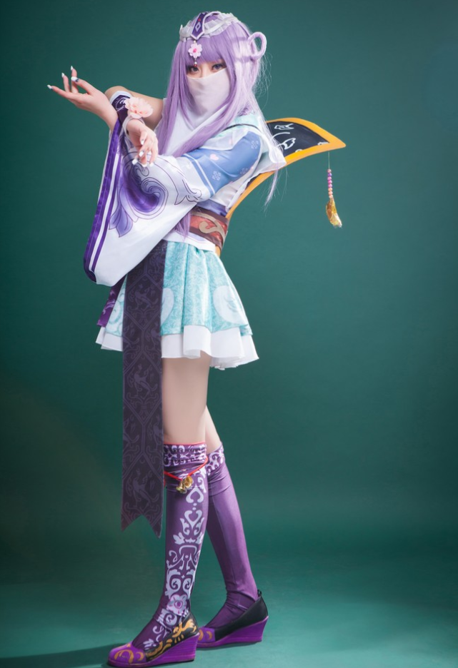 少司命cosplay正片,腿比秦天明个字都高,这谁扛得住?