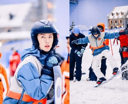 王一博上节目"用雪搓爱心",看到肖战的采访,网友:高级狗粮?