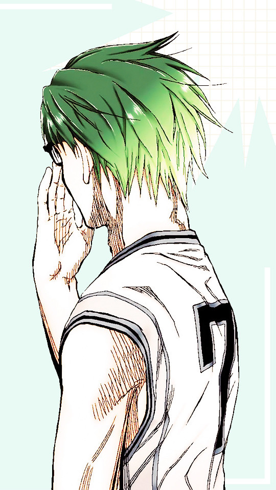 分享一组黑子的篮球绿间真太郎无水印壁纸