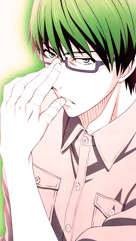 分享一组黑子的篮球绿间真太郎无水印壁纸