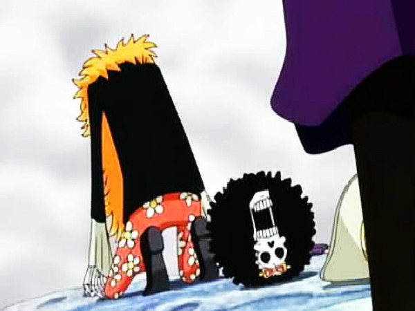 布鲁克使出觉醒能力凯多看到后惊在原地这不是船长的果实吗