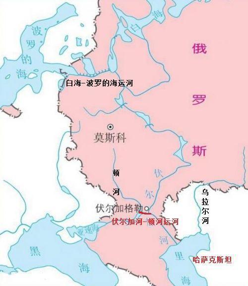 伏尔加河五海通航图片