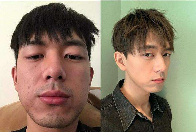 男明星自拍有多丑?易烊千玺拍出双下巴,看到李现的我服了