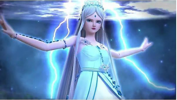 叶罗丽:冰公主的冰礼服经过多次改动,你发现这个小细节了没?