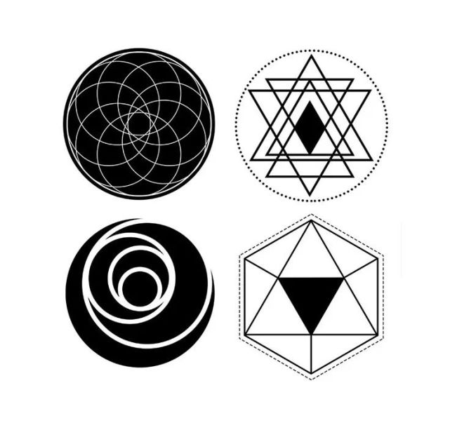 ps绘制几何图案