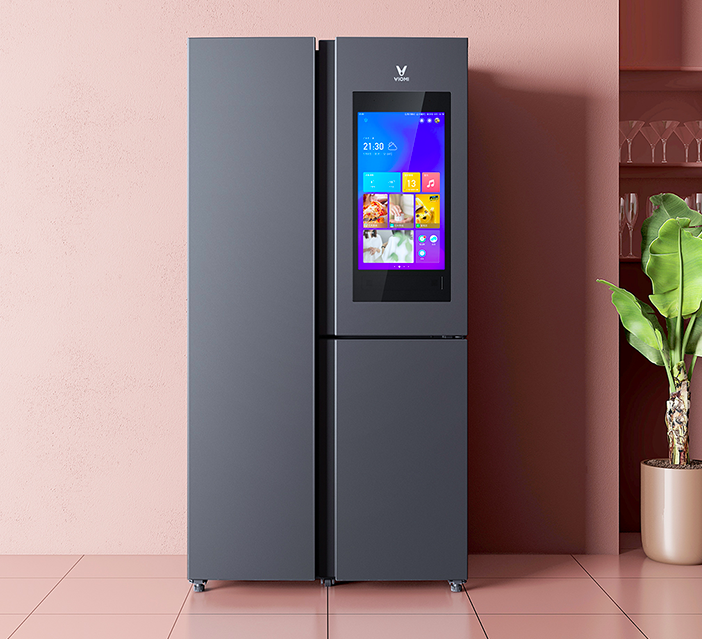 21寸"墨镜"加持,实现全屋联动一台冰箱就可以完成