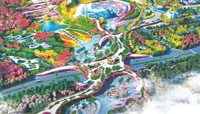 广州花园规划细节曝光大型花桥连接云山麓湖