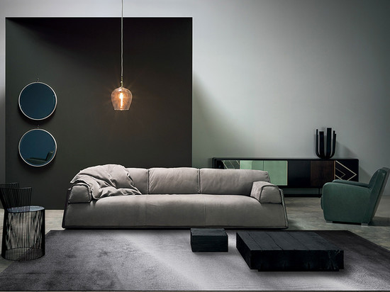 1,高级灰工业风极简地毯