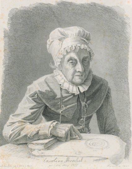 卡罗琳·赫歇尔|谁是历史上第一位职业女科学家？她一生共发现了8颗彗星