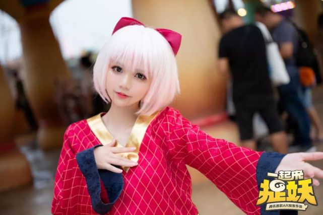 酒狐coser-小迪应龙coser-童童息忘川coser-绾绾木偶coser-猫猫子(左)