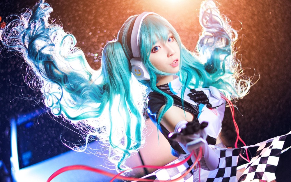 小萝莉cos初音未来,甜美又可爱,网友:仿佛初音现世了