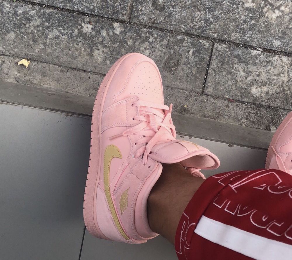 aj1珊瑚金,这真的是太适合女孩子了