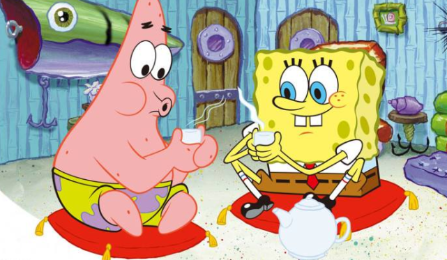 让小编最好奇的就是海绵宝宝的好兄弟派大星,大家可以发现派大星是